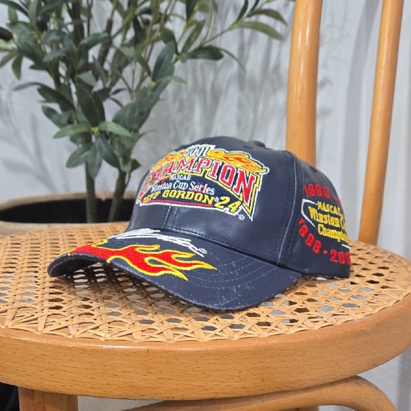 Chase Authentics Other - NWT Retro Y2K Chase Authentics Black NASCAR Racing Jeff Gordon Cap